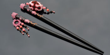 Sakura hair sticks